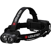 Ledlenser H19R Core LED Headlamp Flashlight, 3500 Lumens, 300m Beam, IP68 | Red Light for Night Vision, 4 Brightness Levels, Camping &amp; Hunting, H19R Core Headlamp, Hardhat Headlamp &amp; Emergency Light