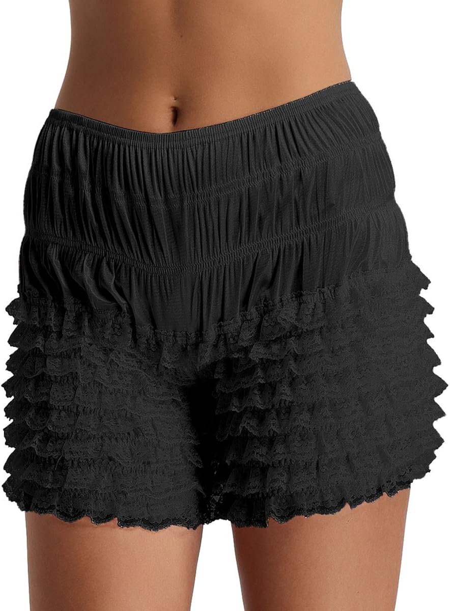frilly booty shorts