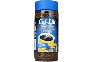 CAF-LIB Dark Roast | Coffee Substitute | Caffeine Free Alternative | Natural & Flavourful | Barley & Chicory | Grain Beverage