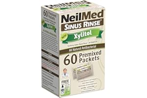 NeilMed Sinus Rinse Premixed Refill Packets with Xylitol, 60ct.