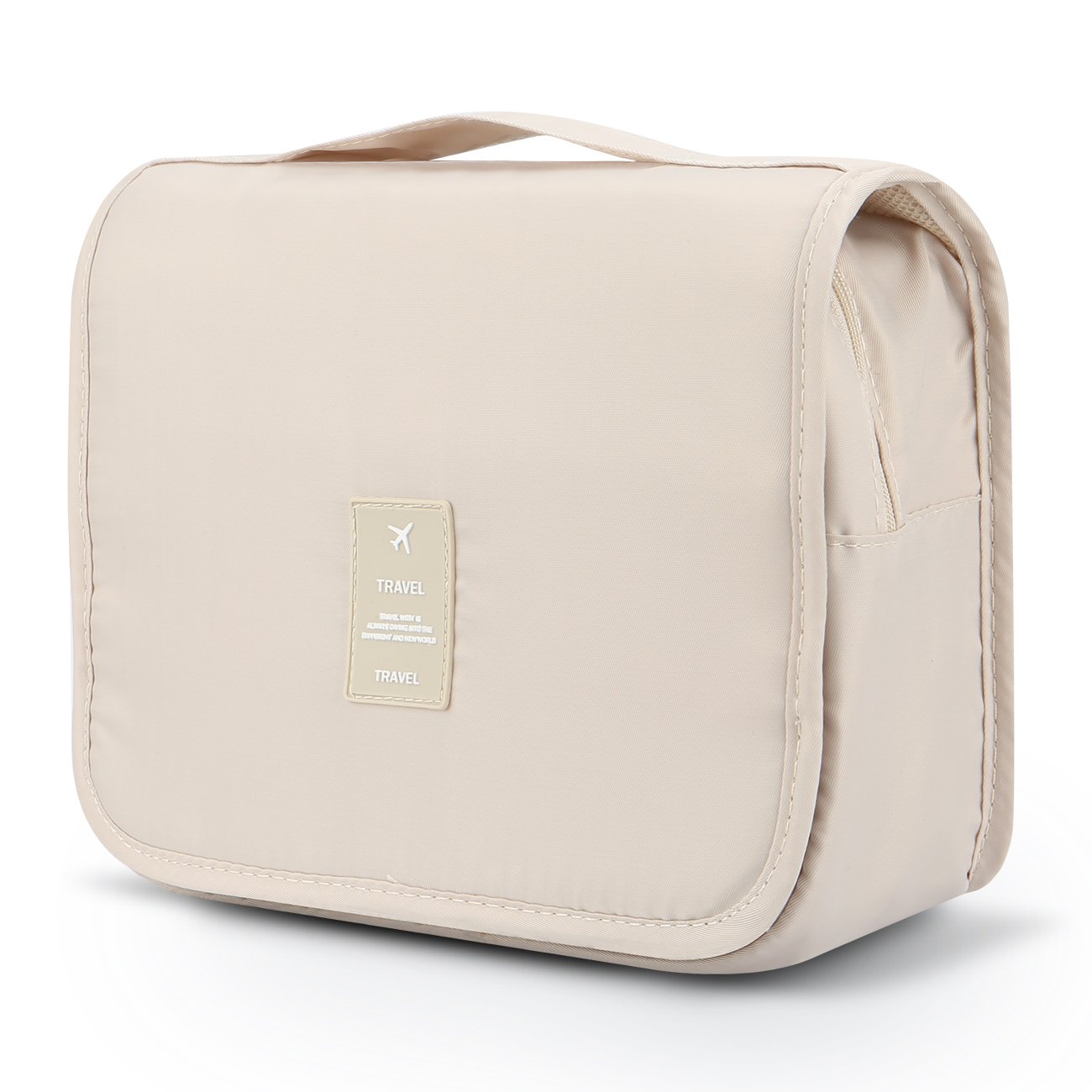Photo 1 of  Hanging Toiletry Bag  (Beige)