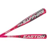 Easton | Sapphire Fastpitch Softball Bat | -10 Drop | 1 Pc. Alloy | Approved for All Fields