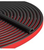 Uxcell Sealing Foam Tape 12mm Wide 2mm Thick 5m/16.4ft Long, Self