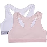 Calvin Klein Kids Girls' Modern Cotton Racerback Bralette 2-Pack