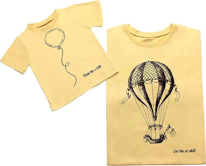 camisetas estampadas para papa e hijo