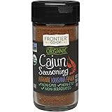 Frontier Cajun Seasoning Certified Organic, 2.08-Ounce Bottle
