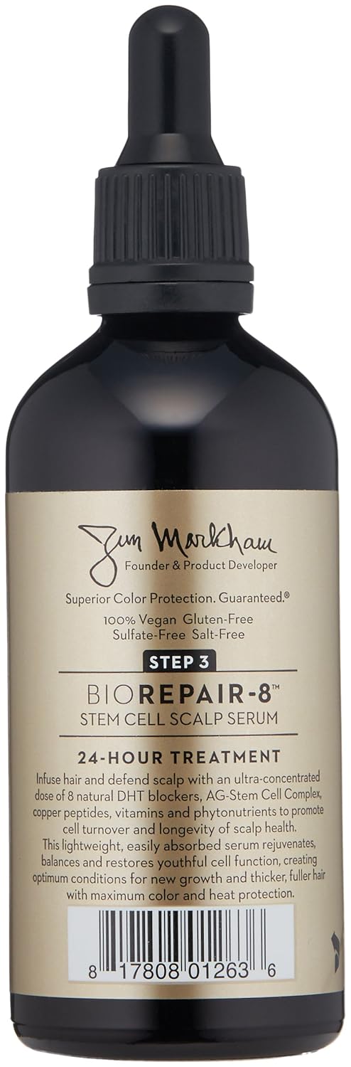 ColorProof BioRepair-8 Anti-Hair Loss Serum for Damaged Hair, Hair Growth Therapy: Anti-Thinning Scalp Serum for Men and Women, Natural, Drug-Free, Hair Loss Prevention Treatment: Premium Beauty