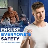 One Step 10 x Alcohol Breathalyzer Breath Tester Kit UK EU Certified view 7
