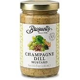 Braswell&rsquo;s Gourmet Champagne Dill Mustard &ndash; Small-Batch, Renowned Specialty, Made in USA, Since 1946 (8oz)