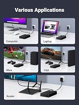 UGREEN 3.5/2.5 Inch SATA USB 3.0 Hard Drive Enclosure 22TB Docking Station view 7