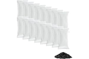 KaiCarnte 16 Pack Shoe Deodorizer Bags,Activated Charcoal Odor Absorber,Closet Deodorizer Odor Eliminator For Strong Odor,Shoe Smell Remover