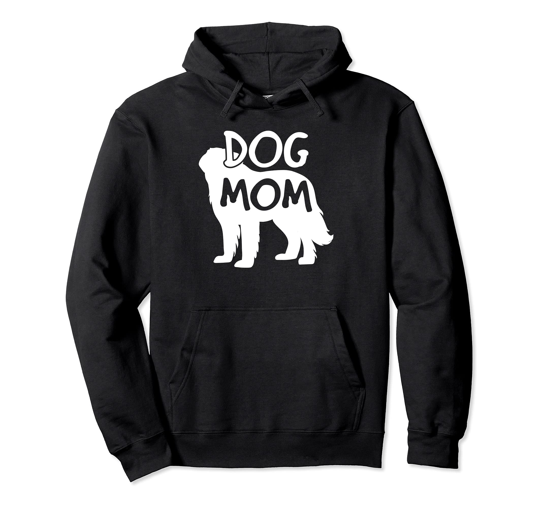 Best Dog Mom Woman Doggy Bark Bone Mothers Day Canine Puppy Pullover Hoodie