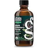 Gaia Herbs GaiaKids Black Elderberry Syrup - Delicious Immune Support Supplement for Kids* - with Organic Black Elderberries & Honey - USDA Certified Organic Syrup - 3 Fl Oz (About 18 to 36 Servings)