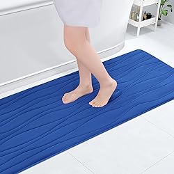 Buganda Memory Foam Bathroom Rug Mat 59x17, Extra