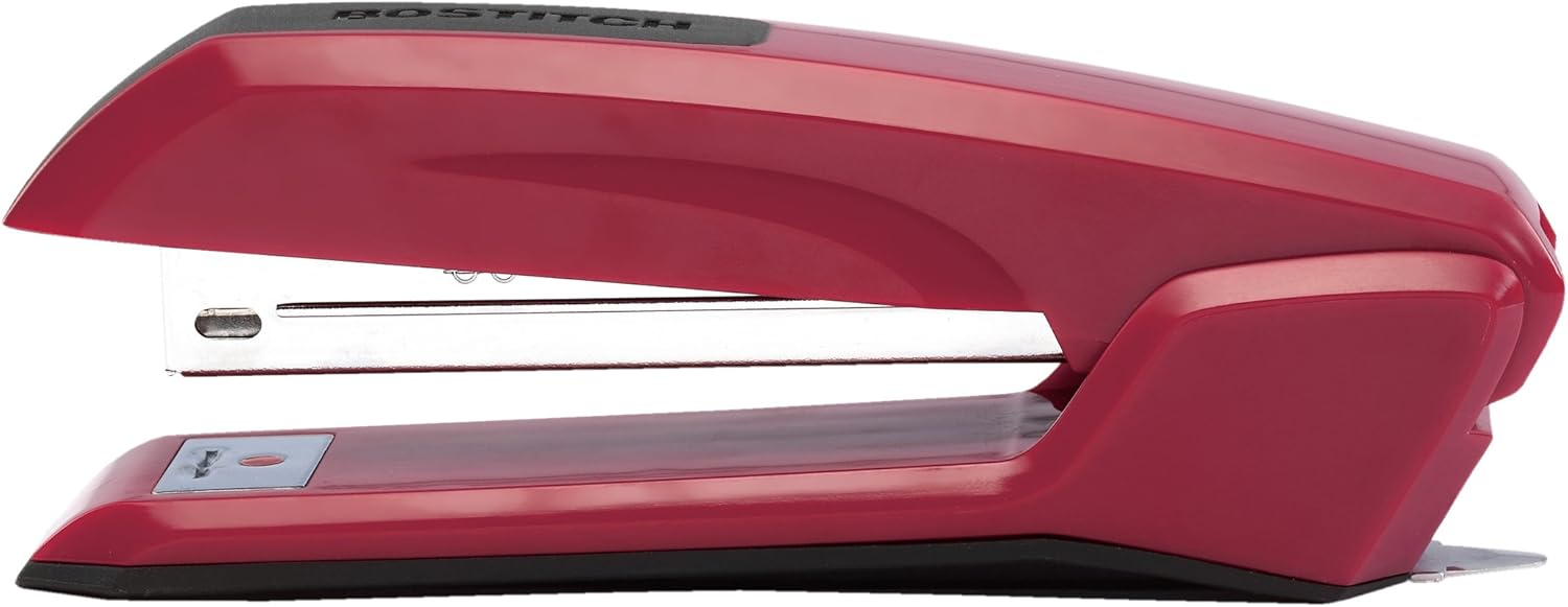 Bostitch Office B210R-RED Bostitch Ascend 3 in 1 Stapler with Integrated Remover & Staple Storage, Red (B210-Red) : Office Products