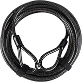 DAOSEC 40ft x 3/8" Heavy Duty Cut-Proof Security Cable, Kayaking &amp; Outdoor Equipment