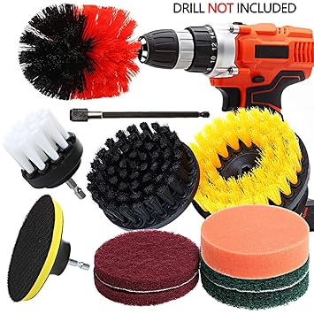 Drill Brush Ultimate Automotive Cleaning Kit With Extension bohrmaschine bürstenaufsatz Cleaning Brush Power Scrubbing auto B