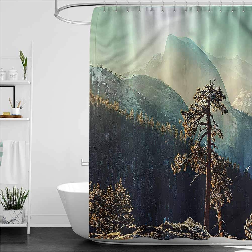Interestlee Yosemite Custom Shower Curtain Yosemite
