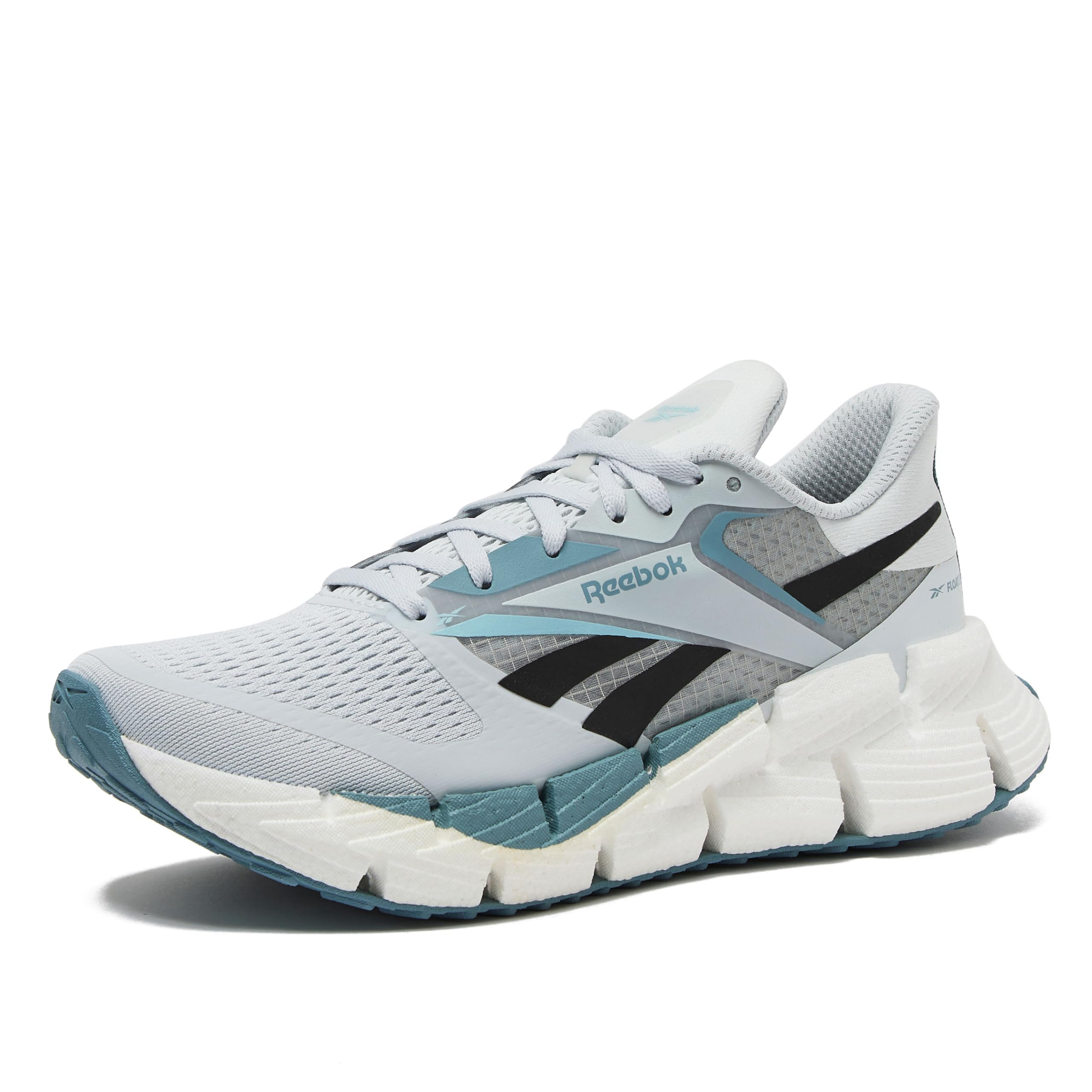 Reebok Floatzig Running Shoes for Women, Moonstone/Soft Slate/Black, 9