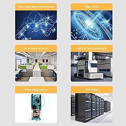 Fibergaga-3m(10ft) OS2 LC/UPC to SC/APC Fiber Patch