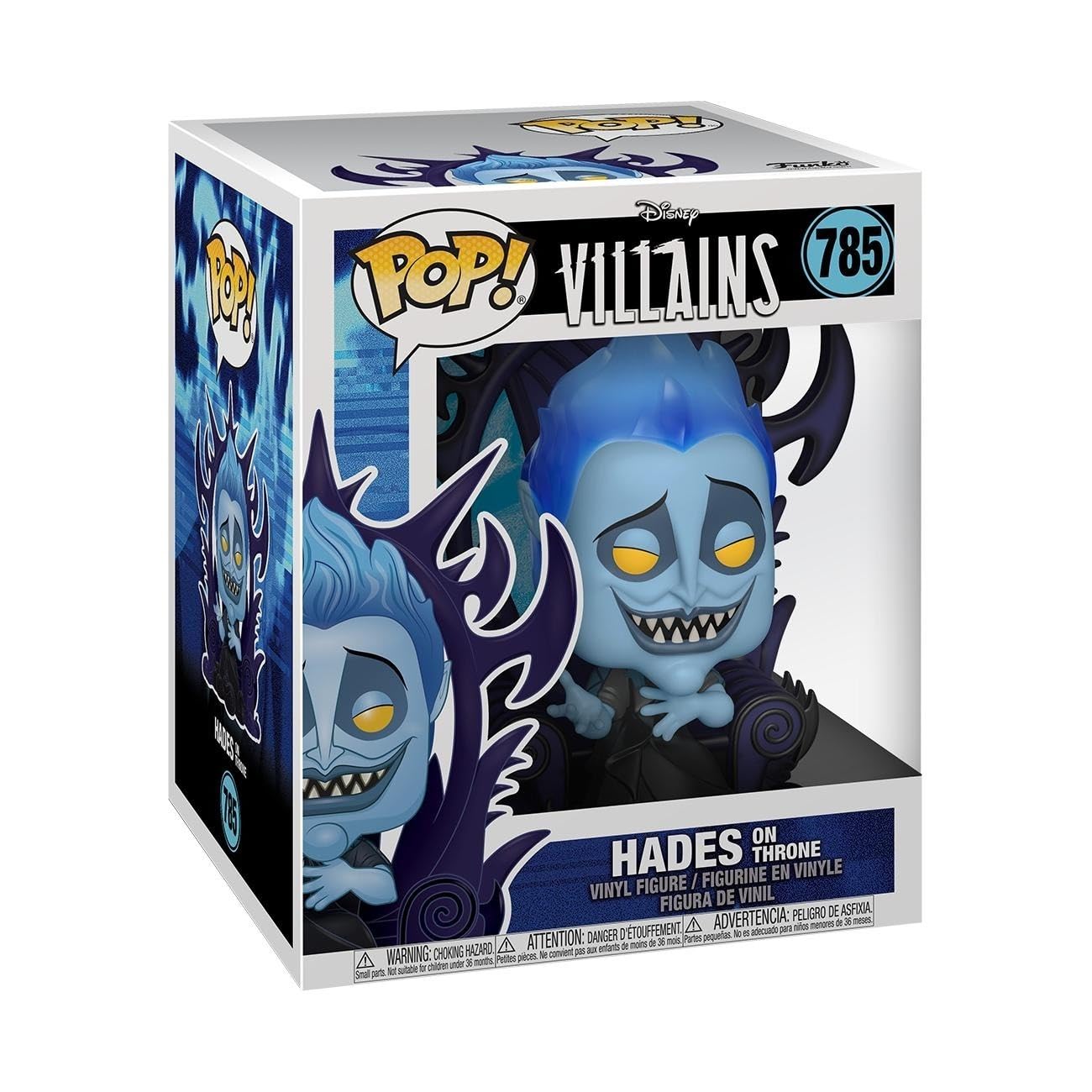 Funko POP! Deluxe: Villains - Hades on Throne - Disney Villains - Collectable Vinyl Figure - Gift Idea - Official Merchandise - Toys for Kids & Adults - Movies Fans - Model Figure for Collectors