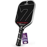 YVmove 16mm T700 Carbon Fiber Pickleball Paddle, USAPA Approved | Raw Carbon Texture for Exceptional Spin Explosive Power &amp; Consistent Shot Performance with Thermoformed Uni-body Construction