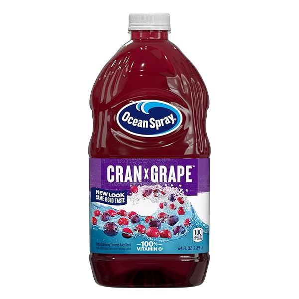 OCEAN SPRAY® CRAN-GRAPE® CRANBERRY GRAPE JUICE DRINK, 64...