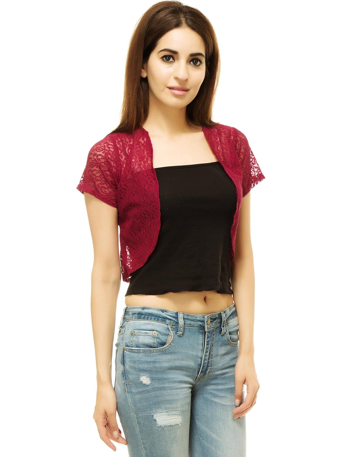 adyuth women poly cotton shrug