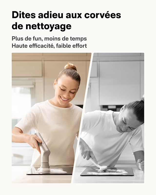Brosse électrique rotative - Brosse à Vaisselle IPX7 étanche