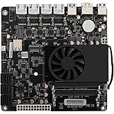 HKUXZR Celeron N5105 Industrial Motherboard NAS 4 Cores 4 Threads Low Power Processor 4x2.5G i226 Network M.2 Slot 6xSATA DP 