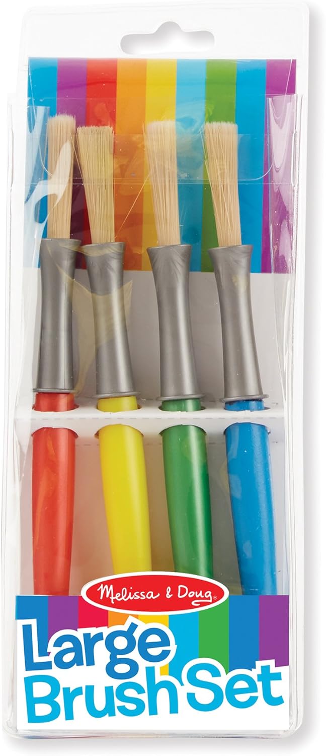 Melissa & Doug Large Paint Brush Set: Melissa & Doug: Toys & Games