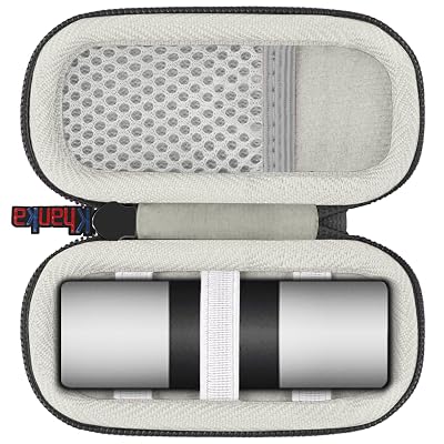 khanka Hard Case for AliveCor KardiaMobile ECG Monitor, Fits KardiaMobile 6L/6L Max, 6-Lead Personal EKG Device, Portable Heart Monitor Storage Case(Gray)