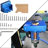 FYSETC Ender 3 Upgrade 3D Printer Accessories - V6Dragon Hotend Mount: All Metal Aluminum 6061 Fixed Block Adapter for CR-10/S4/S5 - Ender-3 V2 - Ender-5 Plus Extruder Print Head Extrusion Part