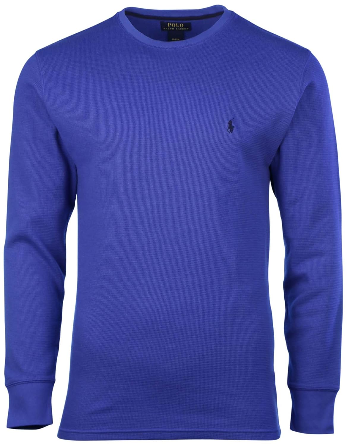 ralph lauren long sleeve polo blue
