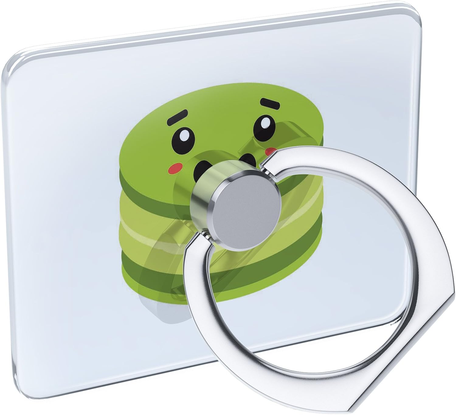 Amazon Com Cell Phone Ring Holder Green Tea Macaron Cute Kawaii