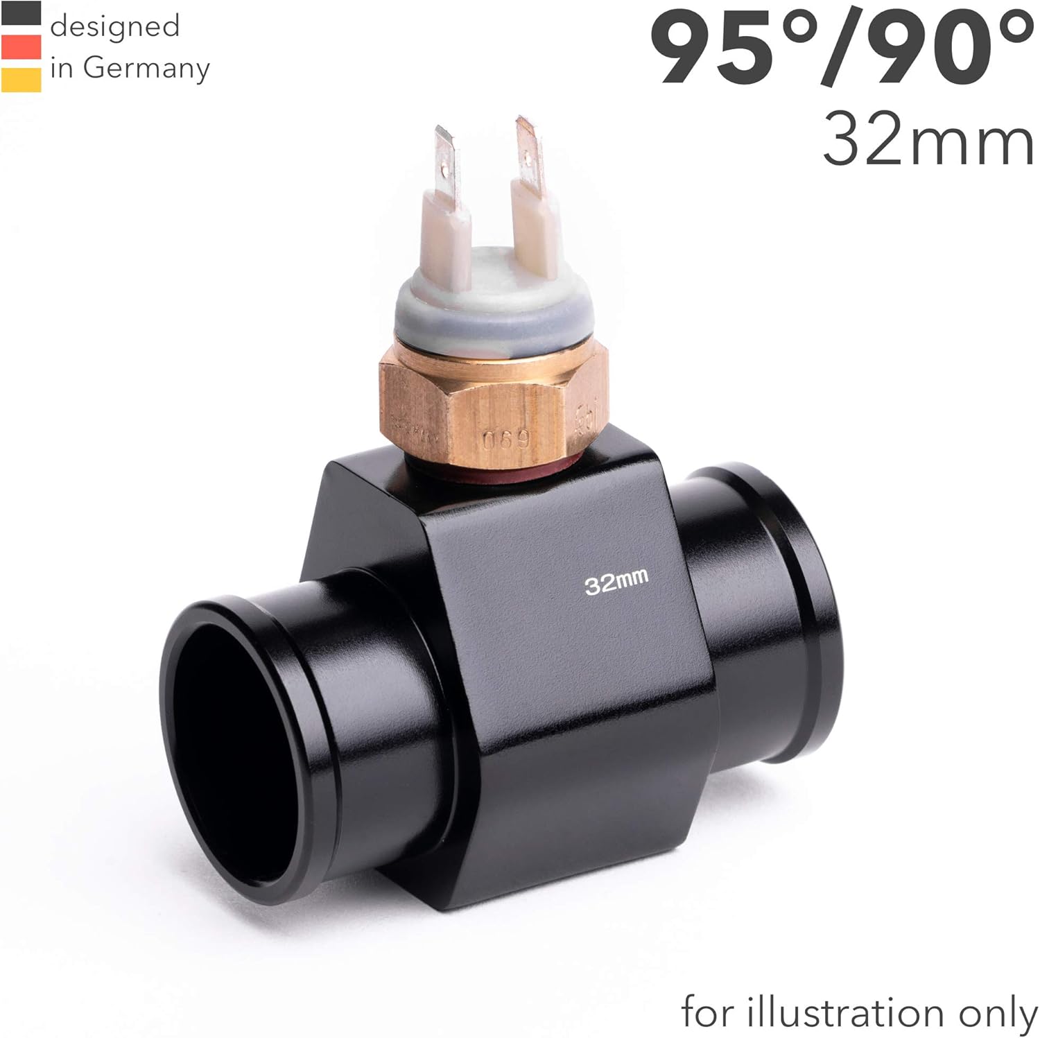 Temperaturschalter KSD307/308 - 40A 250/400V Für Warmwasserbereiter