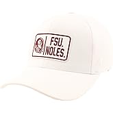 Florida State Seminoles NCAA Officially Licensed Fitted Hat ZH Patch Defer White, Medium