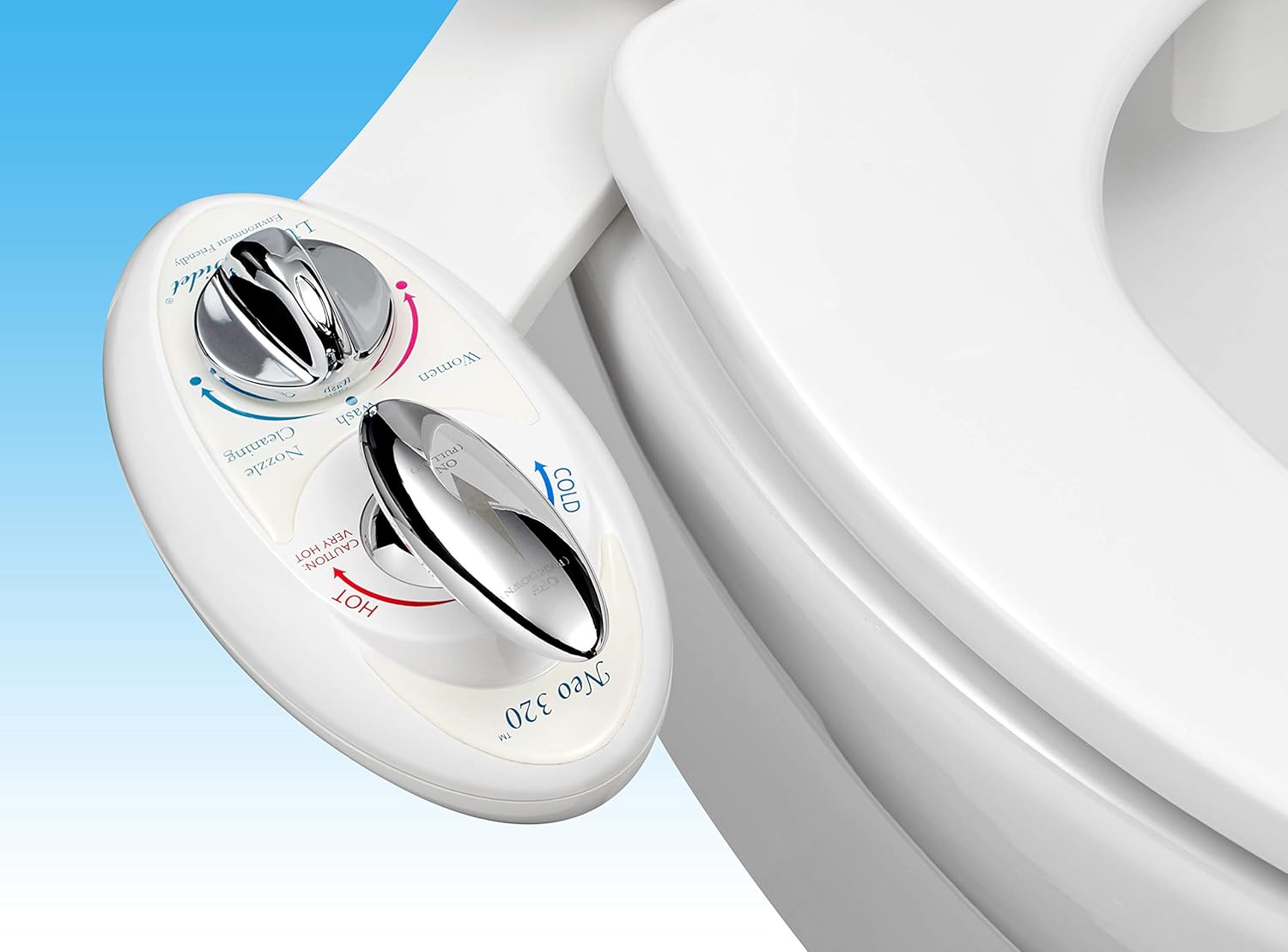 Luxe Bidet Neo 320 (Elite Series) Boquilla doble con autolimpieza