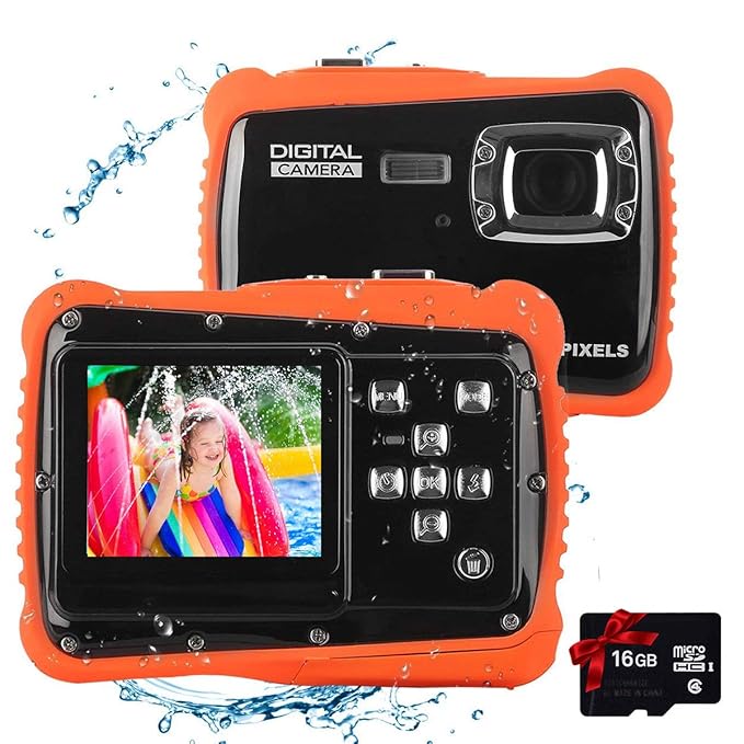 Kids Waterproof Camera Digital Camera for 410 Years Old