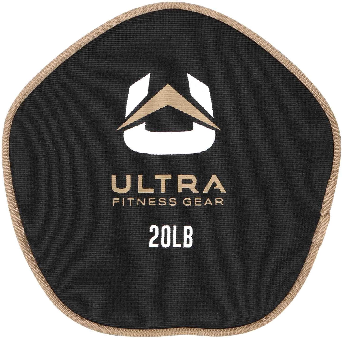 Ultra Fitness Gear Super Tough Neoprene Steel Disc Sandbag, Pre-Filled with Steel Shot, for Full Body Workouts, 10-50lbs