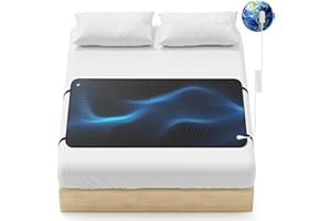 SENEDY HEALTH Grounding Mat for Bed, Grounding Mat King Size, Grounding Mattress Pad for Sleeping, Enjoy Grounding Indoors, King Size: 27'' × 76''