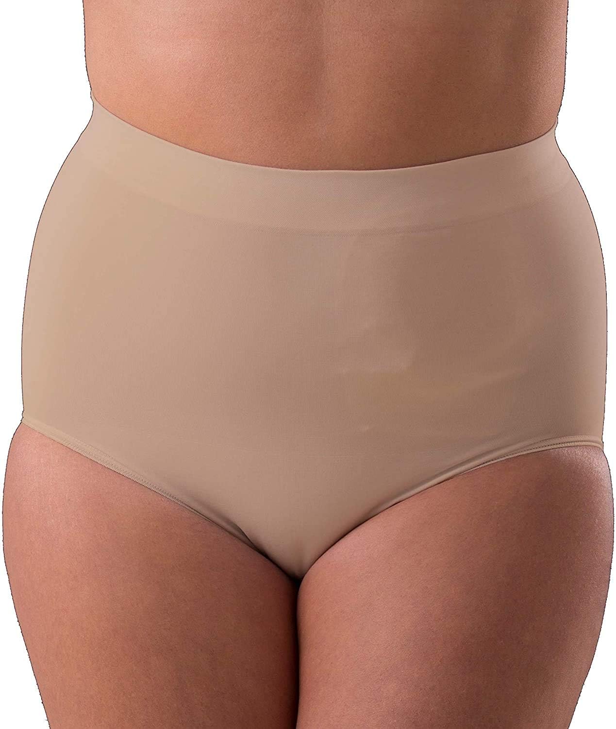 Corsinel Regular Female Brief Low by Tytex - Medium Support Underwear for Ostomy and Hernia (Tan, Medium): Health & Personal Care