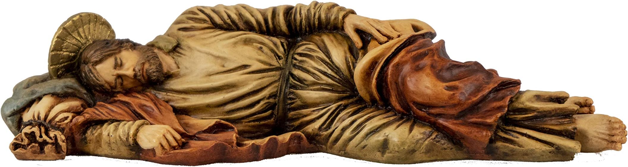 Statues Direct 13" Sleeping St Joseph Catholic Religious Statue