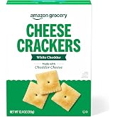 Amazon Brand &ndash; Happy Belly White Cheddar Cheese Cracker, 12.4 ounce