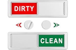 SPERRIC Classic Clean Dirty Magnet for Dishwasher, Strong Dishwasher Magnet Clean Dirty Sign, Dirty Clean Dishwasher Magnet - Stylish Home Decor Kitchen Sign Magnets - Dishwasher Clean Dirty Sign