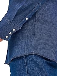 Wrangler Mens Cowboy Cut Western Long Sleeve Snap