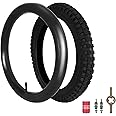 16x2.4 Tire and Inner Tube Set, 16 Inch Bike Tire for Dirt Bike Kids Bicycles, 64-305 Tire Compatible with MX500 MX650