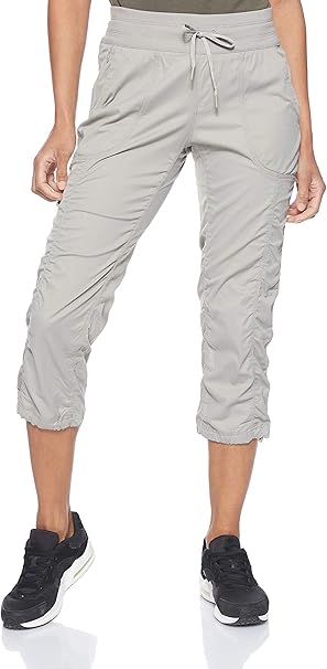 calça capri feminina de tecido