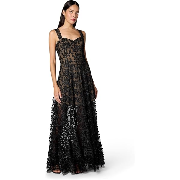 open lace back dress Elegant Tulle Flower Girl Dress with Off-Shoulder Design & Floral Details