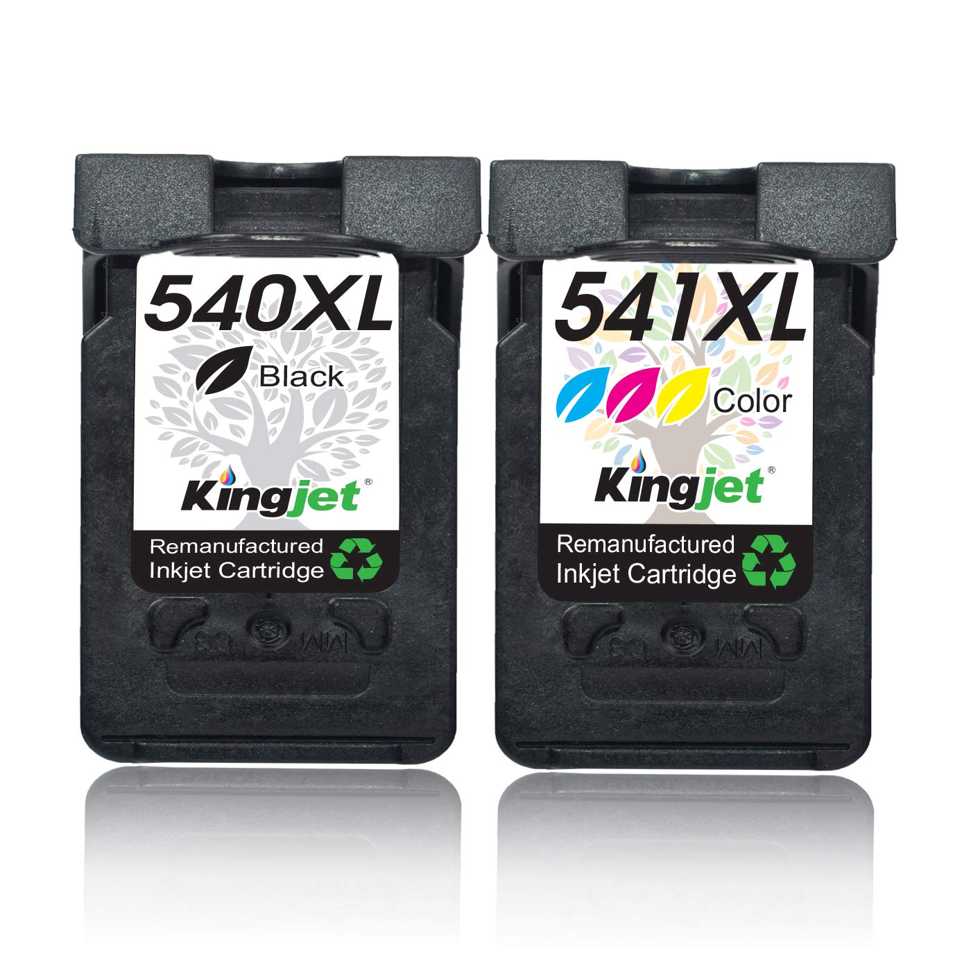 Kingjet PG540XL CL541XL Remanufactured Canon PG540 CL541 Ink